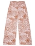 Schiesser Damen Pyjamahose Mix Relax orange,rosa