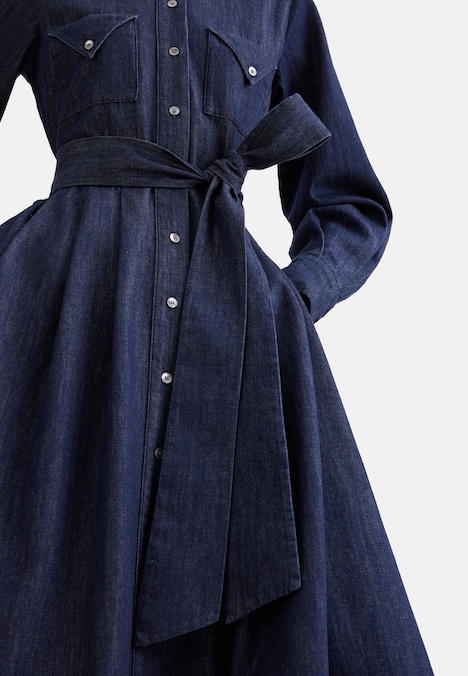 Damen Kleid - Denim