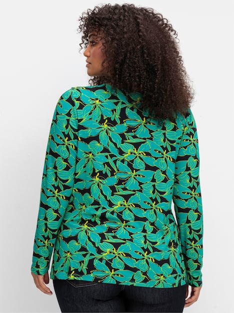 T-Shirt Langarm Print