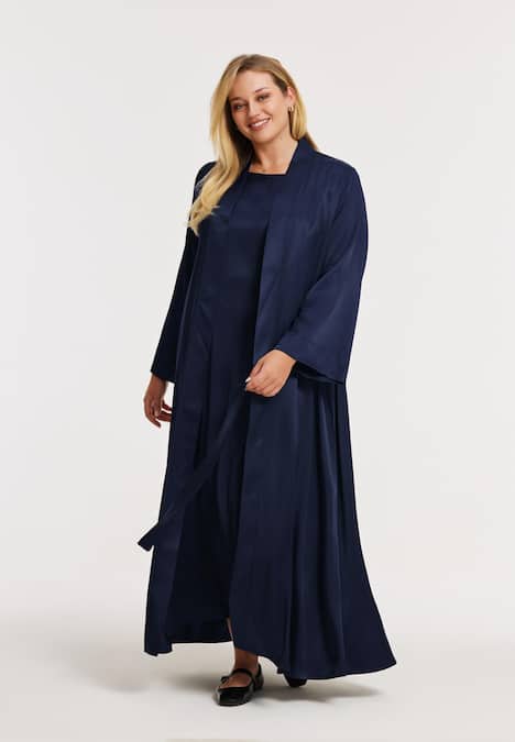mit Langarm Kleid