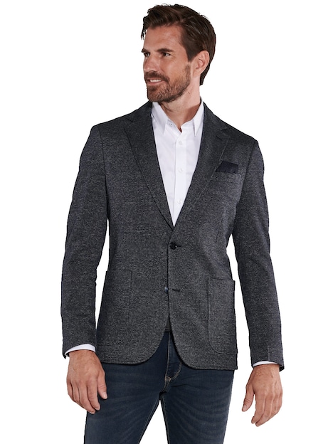 Herren Freizeit-Sakko slim fit , Indigoblau