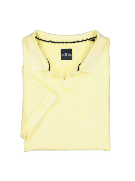 Herren Poloshirt , Gelb