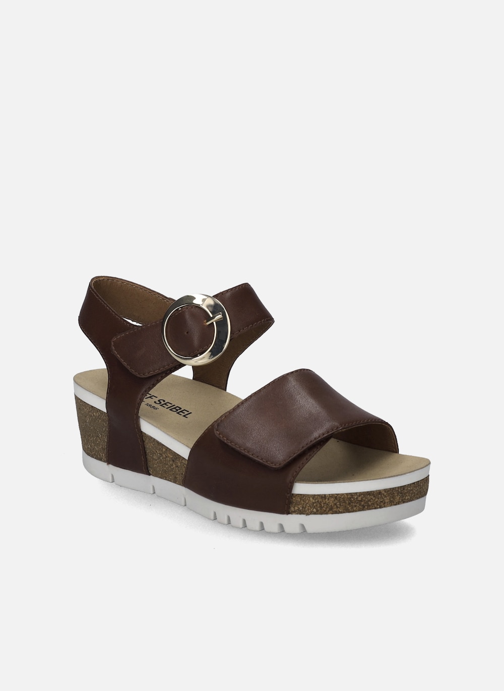 Damen Sandale Quinn 16, cognac