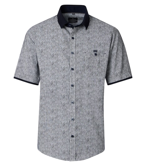 Freizeithemd Kurzarm Print Casual Fit