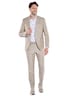 Herren Leichtes Anzugsakko in Leinenoptik , Beige