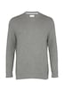 Strukturierter Pullover mit V-Ausschnitt