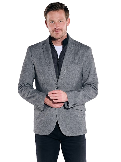 engbers Herren Freizeit-Sakko regular , Grau