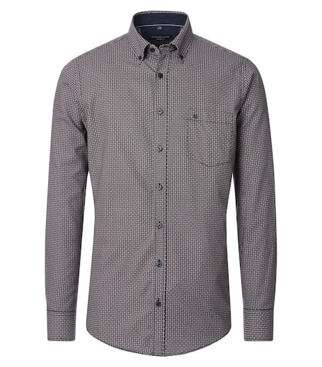 Freizeithemd Print Casual Fit