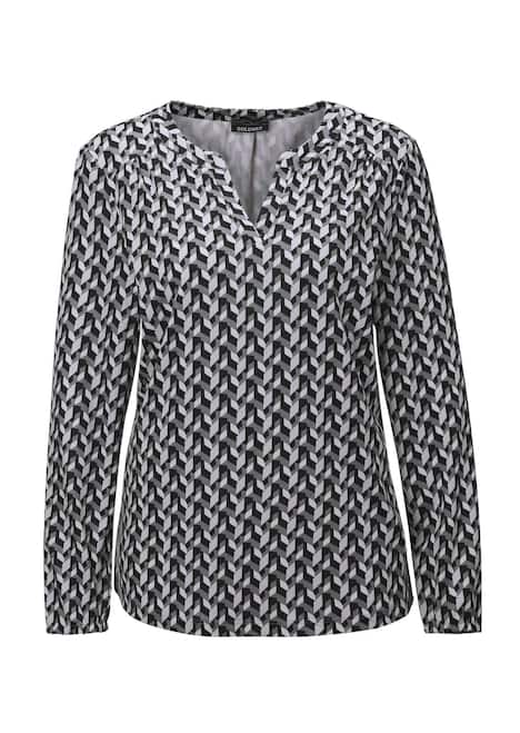 Elegantes Blusenshirt mit V-Ausschnitt