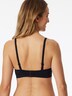 Schiesser Damen Bügel-BH 2-Pack Bandeau mit Schale - Unique Micro - schwarz