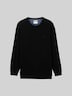 Strickpullover mit Logo Stickerei
