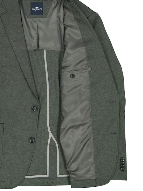Herren Hochelastisches Anzug-Sakko , Khaki