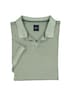 Herren Poloshirt mit Struktur , Gruen
