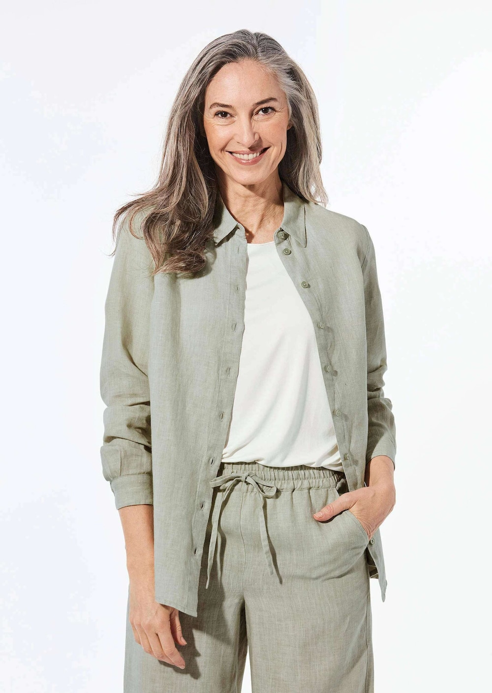 Bequeme Damen Businessbluse