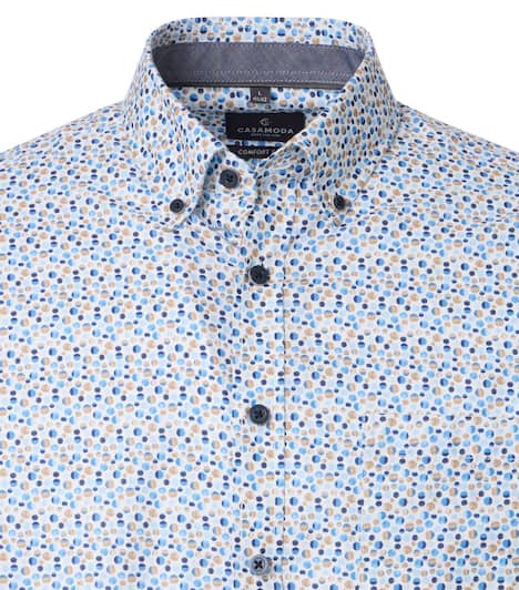 Freizeithemd Print Comfort Fit