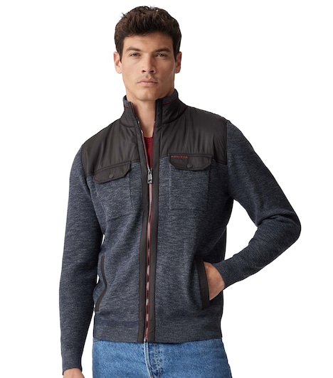 Strickjacke uni