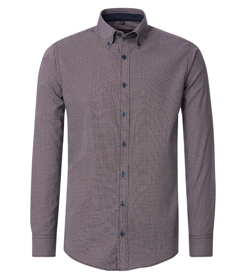 Freizeithemd Print Casual Fit