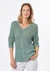GOLDNER Tricot pullover Gebreide pullover met V-hals