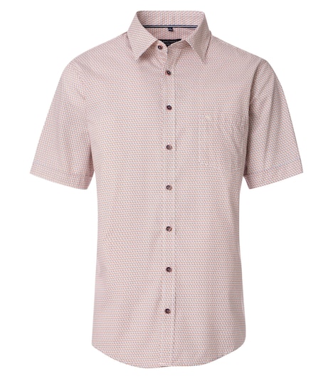 Freizeithemd Kurzarm Print Casual Fit