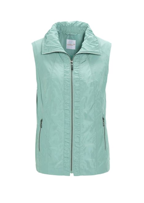 GOLDNER Vest Licht vest met een chique glans