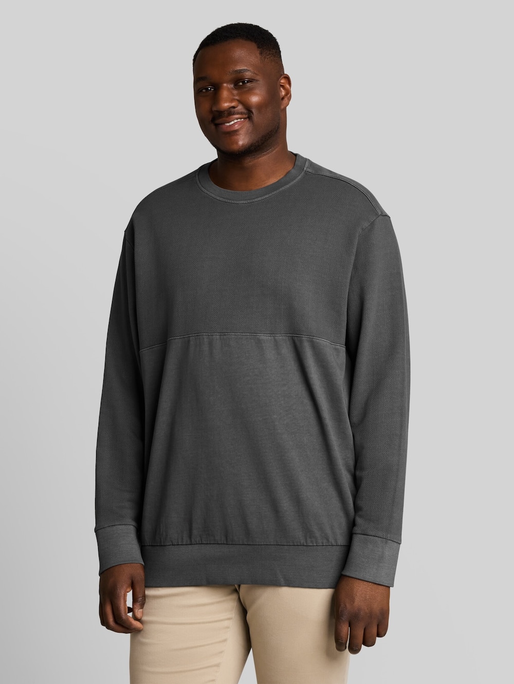 Sweatshirt im Used-Look