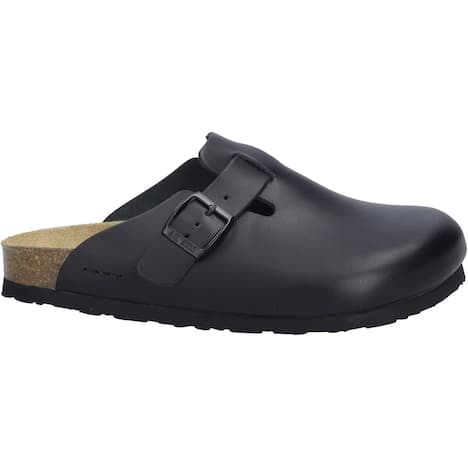 Damen Clog Hermine 04, schwarz
