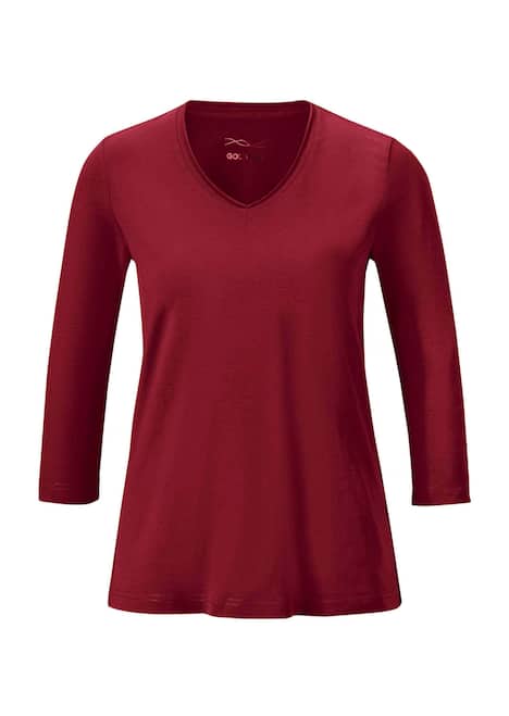 Shirt mit V-Ausschnitt