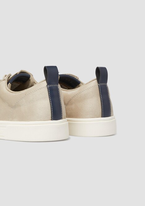 Sneaker in Leder-Optik