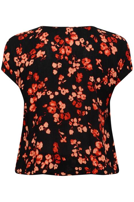 Kurzarm-Bluse Loose fit