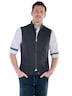 Herren Weste , Saphirblau