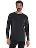 engbers Herren Langarm-Shirt uni , Schwarz