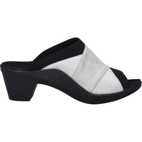 Damen Clog St.Tropez 68, weiss-kombi