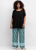 Longshirt Kurzarm Uni