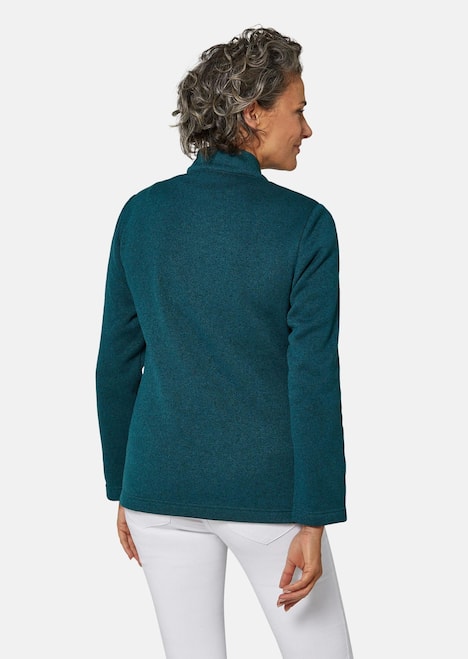 GOLDNER Tricot fleece jasje Heerlijk zacht tricot fleece jasje