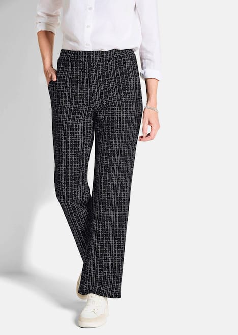 Elegante Businesshose VERA in Tweed