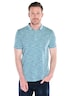Herren Polo-Shirt meliert , Hellgruen