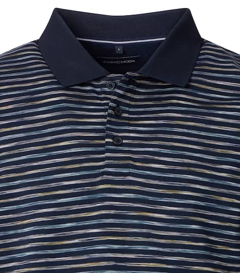 Polo-Shirt gestreift