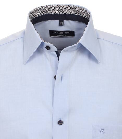 Businesshemd Kurzarm uni Comfort Fit
