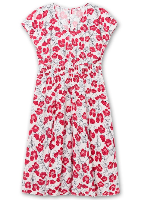 Druckkleid Kurzarm Print