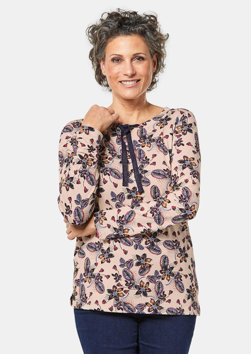 Kurzgröße - Attraktives Druckshirt in einzigartigem Look