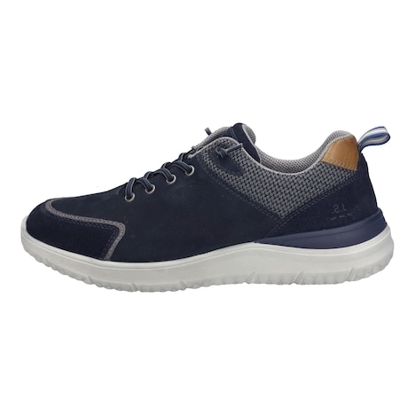 Herren Halbschuh Wales 01, dunkelblau-kombi