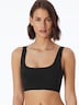 Schiesser Damen Bustier Casual Seamless - schwarz