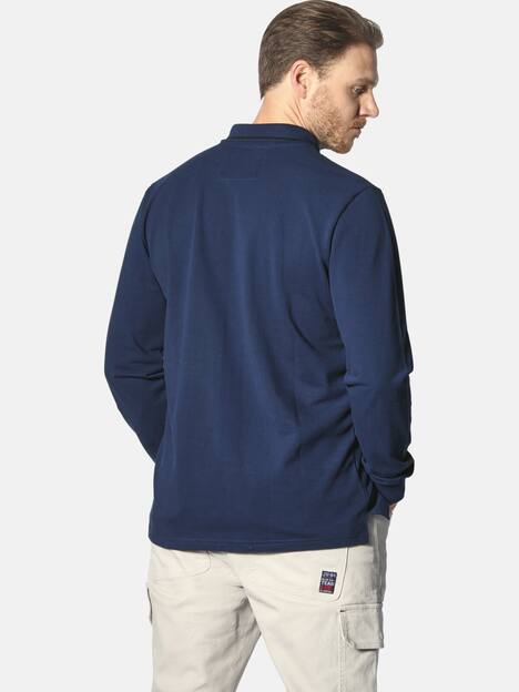 Langarm-Poloshirt ELLIS