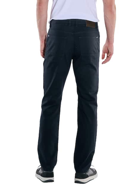 engbers Herren 5-Pocket-Hose regular , Saphirblau