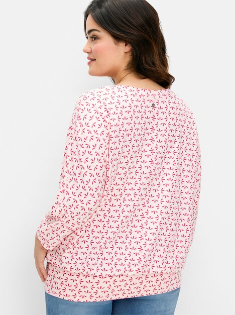 3/4-Arm-Shirt 3/4-Arm Print