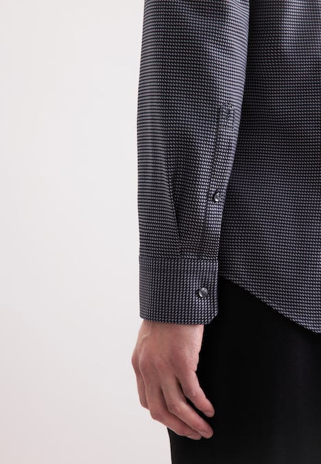 Herren Business Hemd - Pepita