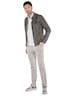 engbers Herren Lederjacke regular , Grau