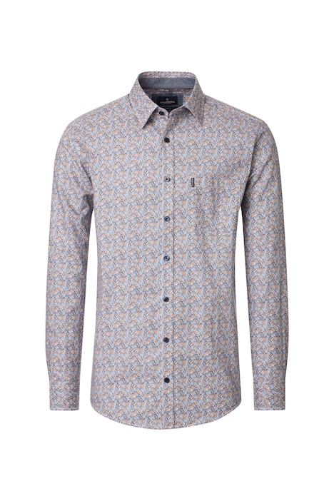 Freizeithemd Langarm Print Casual Fit