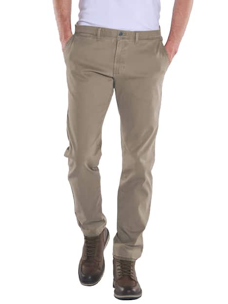 engbers Herren Chino regular , Braunbeige