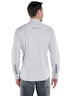 Herren Hemd langarm , Saphirblau